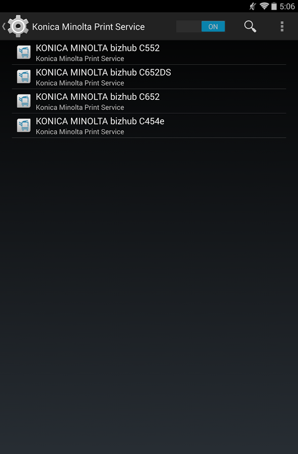 User interface