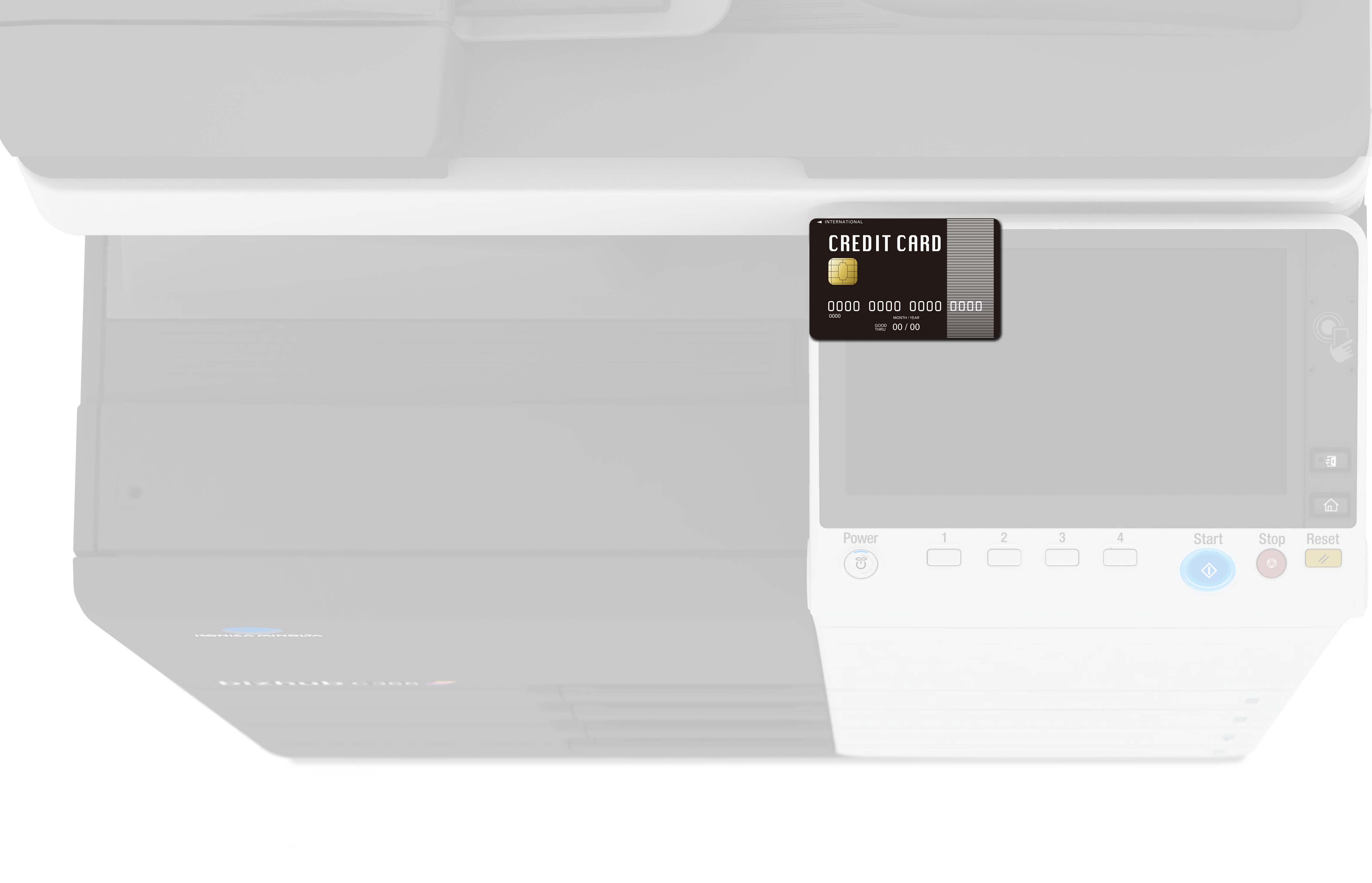 Experience the bizhub operation panel (bizhub C368/C308)