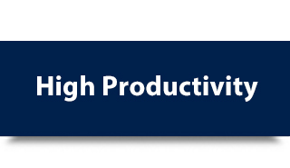 High productivity